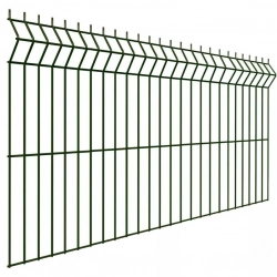 Сварная сетка 3D RAL 9016 50х200x5 мм - фото