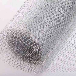 Оцинкованная просечно-вытяжная сетка ПВС 17x40x0.5 мм ЦПВС-А ТУ У00236010.001-97 - фото