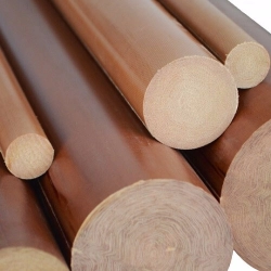 Стержень текстолитовый электротехнический 8х500 мм ГОСТ 5385-74 - фото