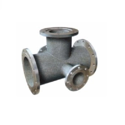 Кресты фланцевые с пожарной подставкой ППКФ 500x200 мм 12Х18Н10Т ГОСТ 16037-80 - фото