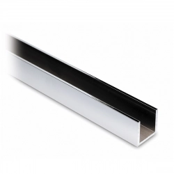 Алюминиевый п-образный профиль 240x48x235 мм АД35 ГОСТ 13623-90 - фото