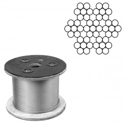 Авиационный канат 6.4 мм ТК ГОСТ 2172-80 - фото