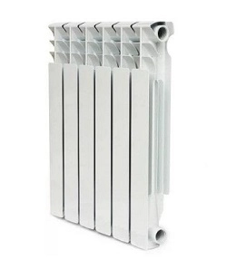Биметаллический радиатор отопления Plumberg 200/100 6 секций 200x260x96x80 мм - фото