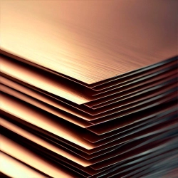 Бронзовый лист 10 мм БрО5Ц5С5 ГОСТ 613-79 - фото