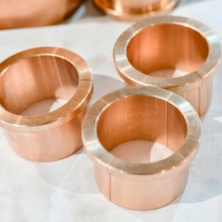 Бронзовый вкладыш 125х160 мм БрАЖ9-4 ГОСТ 11611-82 - фото