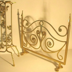 Латунные каминные решетки 200x200 мм Л63 ТУ - фото