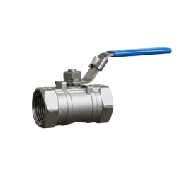 Двухкамерный шаровой кран резьба-резьба DN 15 мм PN 6.4 МПа AISI 316 - фото