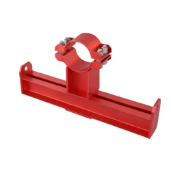 Хомутовые подвески на опорной балке с проушинами 194x21.15 мм 40ХМФА ОСТ 24.125.118-01 - фото