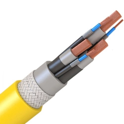 Шахтный кабель КГРЭбур 3x25+3x12/3 ТУ 16.К46-028-2016 - фото