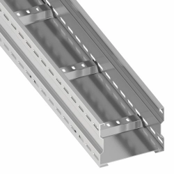 Лоток усиленный 600х60х1.2 мм - фото