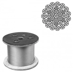 Канат с пластическим обжатием 34(W)xK7 28 мм FlexPack - фото