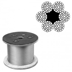 Канат с органическим сердечником 6х36 + о.с. 48 мм Pack 1T - фото