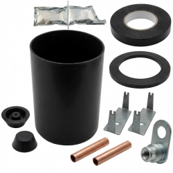 Комплект муфты изоляции стыка ППУ-ПЭ Ст20 89/160 мм ГОСТ 30732-2020 - фото