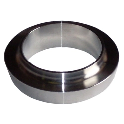 Конический короткий патрубок 81x100x17 мм AISI304 DIN 11851 - фото