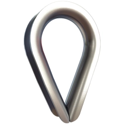 Стальной коуш 190 мм А2 DIN 6899 BF - фото