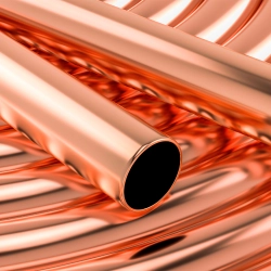 Труба медная для кондиционеров 10х25000 мм ASTM B280 - фото