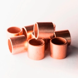 Медная втулка 65х60 мм тип-F CuSn8P ИСО 4379-78 - фото