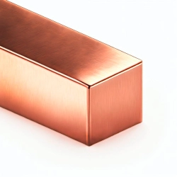 Медный квадрат тянутый 18х5000 мм М0 ГОСТ 1535-2016 - фото