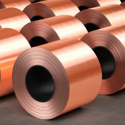 Медный рулон 5.8х1000 мм М1ф ГОСТ 1173-2006 - фото