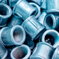 Муфта чугунная короткая 25х35 мм ГОСТ 8954-75 - фото