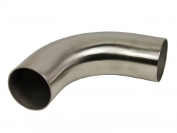 Нержавеющий гнутый отвод 127x18 мм 90˚ 15Х5М - фото