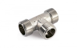 Нержавеющий тройник с резьбой DN125 129x160 мм AISI 316L - фото