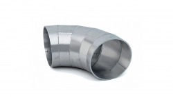 Нержавеющий секторный сварной отвод 90˚ 500x8 мм 12Х18Н10Т - фото
