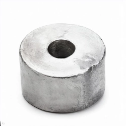 Никелевый анод овальный 80х35х800 мм М20 НПА1 ГОСТ 2132-2015 - фото