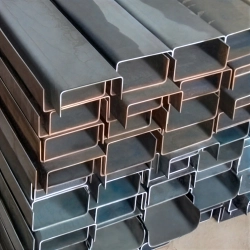 Швеллер оцинкованный гнутый 400х140х10 мм 09Г2С - фото