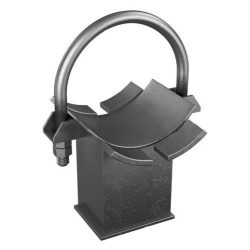 Однохомутовые неподвижные опоры 76x118x1.9 мм 20 ОСТ 108.275.25-80 - фото