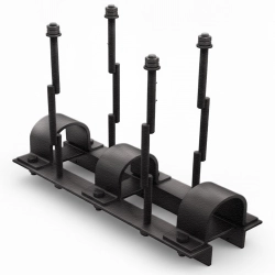 Однорядная подвеска с прерывистым основанием и двумя тягами 125x900x18.2 мм ПП-2 ОСТ 36-17-85 - фото