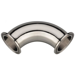 Оснащенный отвод clamp 65x70x91 мм AISI316 DIN 11852 - фото