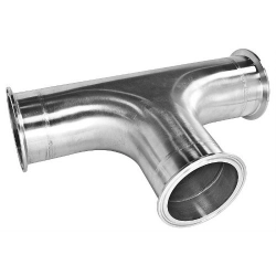 Оснащенный тройник clamp 40x41x50.5 мм AISI316 DIN 11852 - фото