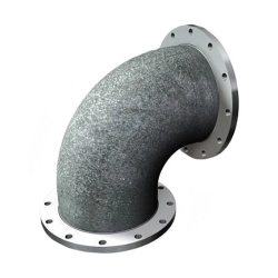 Стальной фланцевый отвод 80 мм 15Х5М ГОСТ 17375-2001 - фото