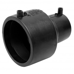 Переходник ПЭ 100 электросварной 63x50 мм SDR 11 - фото