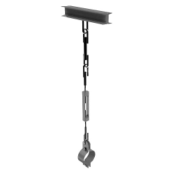 Подвески ПГ и ПМ для горизонтальных трубопроводов 76x250x1.5 мм ПМ ГОСТ 16127-70 - фото