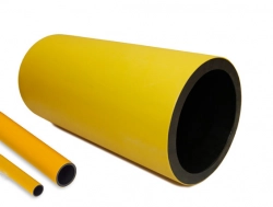 Напорная полиэтиленовая труба двухслойная для газопровода 800x72.6 мм SDR 11 ПЭ 100 ГОСТ 18599-2001 - фото