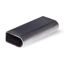 Труба плоскоовальная 85x28x1.5 мм 08кп ГОСТ 8644-68 - фото