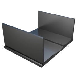 Приварная уголковая опора 1020x25 мм УП ОСТ 36-146-88 - фото