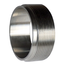 Приварной ниппель G2 50x50x27 мм AISI316TI ТУ - фото