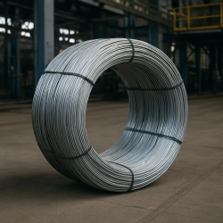 Проволока качественная оцинкованная 2.2 мм 50А ГОСТ 792-67 - фото