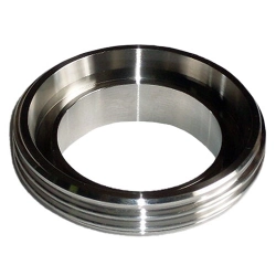 Резьбовой короткий патрубок 15x19x17 мм AISI304 DIN 11851 - фото