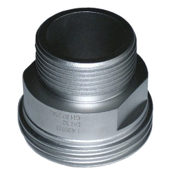 Резьбовой ввертываемый патрубок 32x32x48 мм AISI304 ТУ - фото