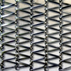 Одинарная транспортерная сетка тип-5 8x6x15 мм 12Х18Н10Т ТУ 14-4-168-88 - фото