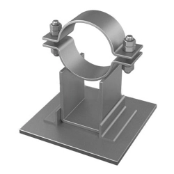 Скользящая направляющая хомутовая опора трубопроводов ТЭС и АЭС 920x119 мм 40ХМФА ОСТ 24.125.156-01 - фото