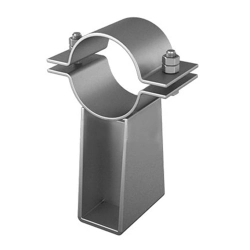 Скользящая опора с плоским хомутом 45x4x1.1 мм 20 Л8-511.000 - фото