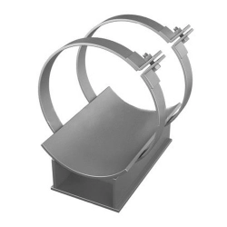 Скользящая подкладная опора для труб в ППУ 255x280x160 мм СПО Серия 1-487-1997.00.000 - фото