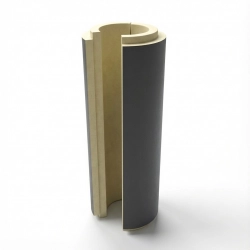 Скорлупа ППУ с покрытием из стеклопластика 60x820 мм - фото