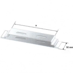 Соединитель кабель-каналов 50х28х164 мм - фото