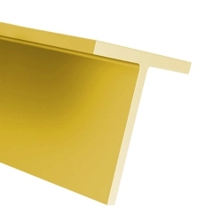 Латунный Т-образный профиль 14 мм Л63 - фото